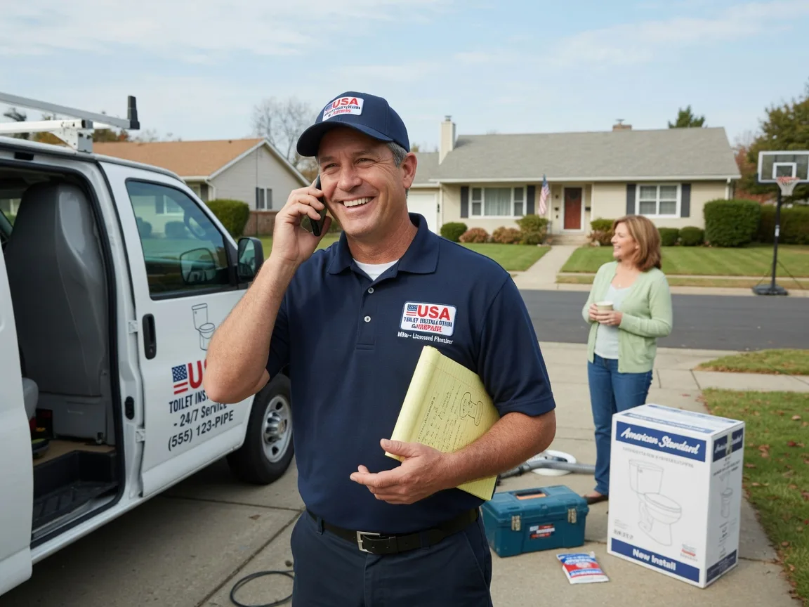 Toilet Installation Grant, OK FAQs